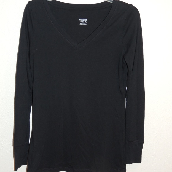 plain black long sleeve